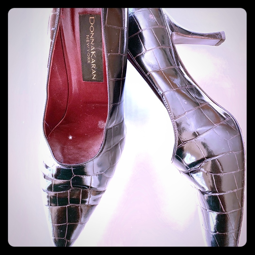 Donna Karan Kitten Heels  👠